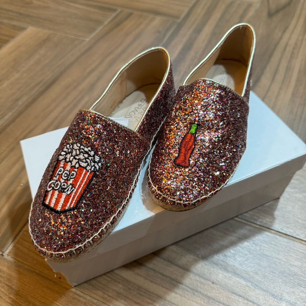 Chiara Ferragni glittery shoes size 5